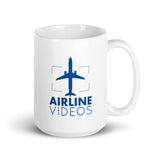 JFK Tower - White glossy mug