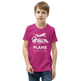 Youth Airline Videos PLANE SPOTTER t-shirt
