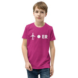 Youth Airline videos PLANE - SPOT -ER t-shirt