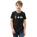 Youth Airline videos PLANE - SPOT -ER t-shirt