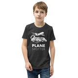 Youth Airline Videos PLANE SPOTTER t-shirt