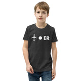Youth Airline videos PLANE - SPOT -ER t-shirt
