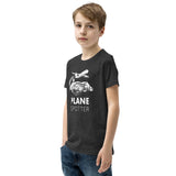 Youth Airline Videos PLANE SPOTTER t-shirt