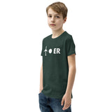 Youth Airline videos PLANE - SPOT -ER t-shirt