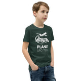 Youth Airline Videos PLANE SPOTTER t-shirt