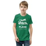 Youth Airline Videos PLANE SPOTTER t-shirt