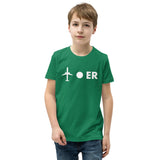 Youth Airline videos PLANE - SPOT -ER t-shirt