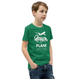 Youth Airline Videos PLANE SPOTTER t-shirt