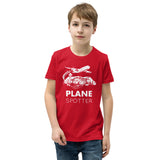 Youth Airline Videos PLANE SPOTTER t-shirt
