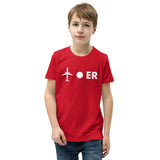 Youth Airline videos PLANE - SPOT -ER t-shirt