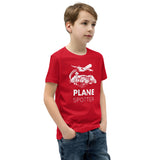 Youth Airline Videos PLANE SPOTTER t-shirt