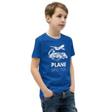 Youth Airline Videos PLANE SPOTTER t-shirt