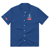 AVL (BLUE) Unisex button shirt