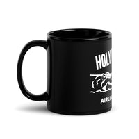 HOLY MOLY! Black Glossy Mug