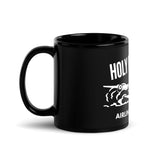 HOLY MOLY! Black Glossy Mug