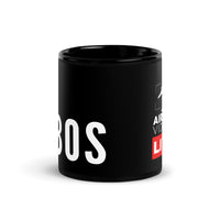 BOS TOWER Black Glossy Mug