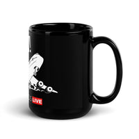 HOLY MOLY! Black Glossy Mug