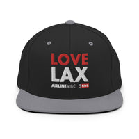 LOVE LAX Snapback Hat