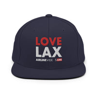 LOVE LAX Snapback Hat