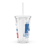 LAX RETRO Clear plastic tumbler