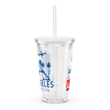 LAX RETRO Clear plastic tumbler