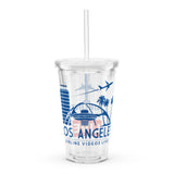 LAX RETRO Clear plastic tumbler