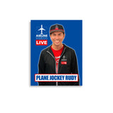 PLANE JOCKEY RUDY Poster