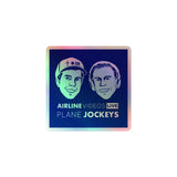 PLANE JOCKEYS Holographic stickers