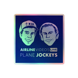 PLANE JOCKEYS Holographic stickers