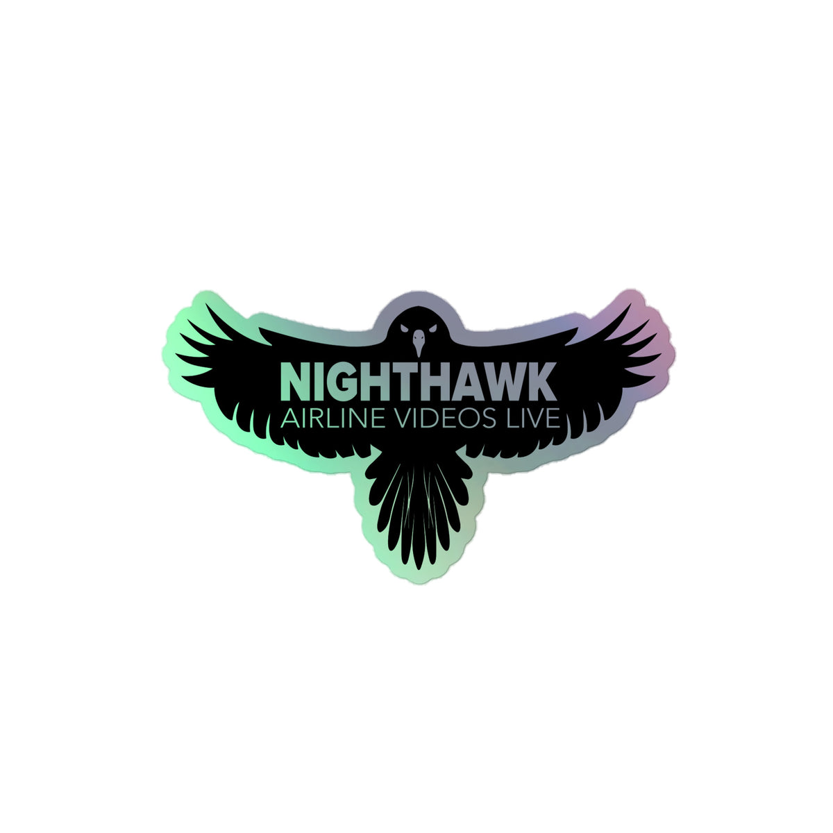 NIGHTHAWK Holographic stickers – Airline Videos
