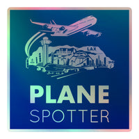 PLANE SPOTTER Holographic stickers