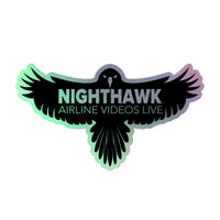 NIGHTHAWK Holographic stickers