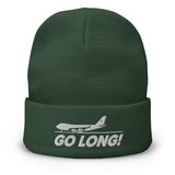 GO LONG! Embroidered Beanie