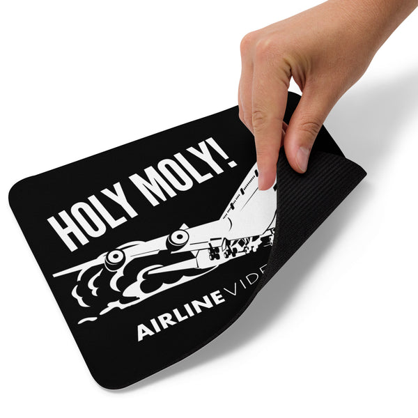 HOLY MOLY! (BLACK) Mouse pad