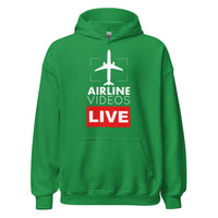 AIRLINE VIDEOS LIVE Unisex Hoodie