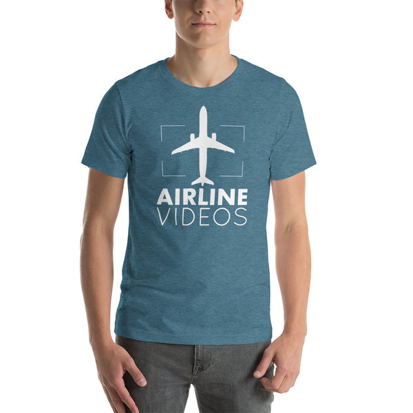 AIRLINE VIDEOS Unisex t-shirt