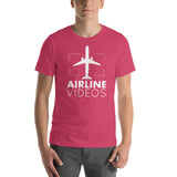 AIRLINE VIDEOS Unisex t-shirt