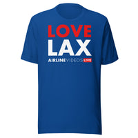 LOVE LAX Unisex t-shirt