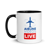 AIRLINE VIDEOS LIVE Mug with Color Inside