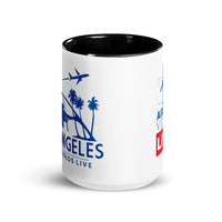 LOS ANGELES RETRO Mug with Color Inside