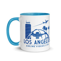 LOS ANGELES RETRO Mug with Color Inside