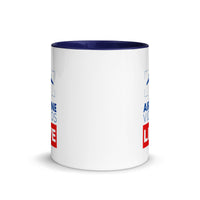 AIRLINE VIDEOS LIVE Mug with Color Inside