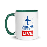 AIRLINE VIDEOS LIVE Mug with Color Inside