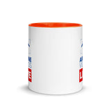 AIRLINE VIDEOS LIVE Mug with Color Inside