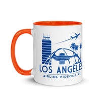 LOS ANGELES RETRO Mug with Color Inside