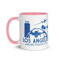 LOS ANGELES RETRO Mug with Color Inside