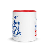 LOS ANGELES RETRO Mug with Color Inside