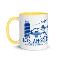 LOS ANGELES RETRO Mug with Color Inside