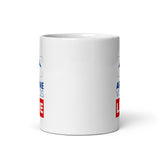 AIRLINE VIDEOS LIVE White glossy mug