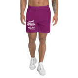 PLANE SPOTTER (EGGPLANT) Men's Athletic Long Shorts